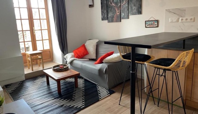 Appartement avec chambre ouverte