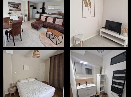 Appartement avec extérieur pour 3 à 4 personnes