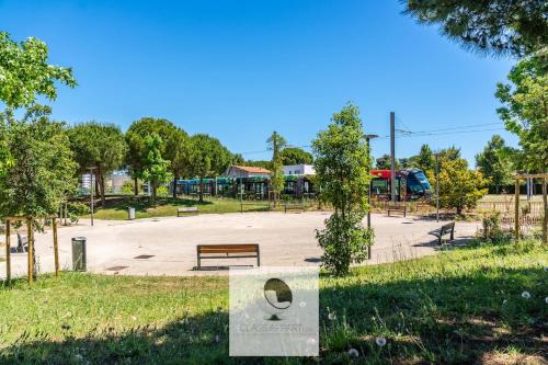 Appartement avec grande terrasse et spa à Lattes