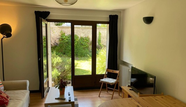 Appartement Avec Jardin à 4 min du RER