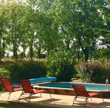 Appartement avec piscine & jardin privé - calme absolu près de Villeneuve-sur-Lot