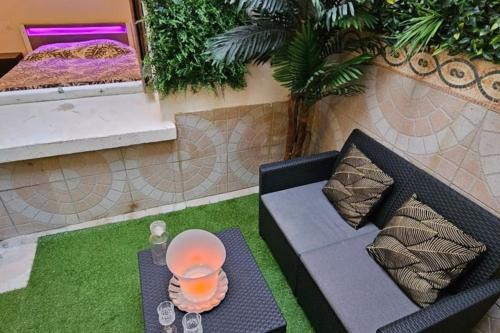 Appartement avec terrasse en RDC