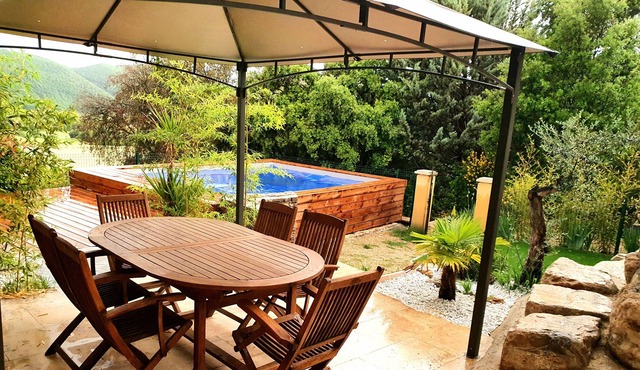 Appartement bas de Villa Standing Piscine Verdon