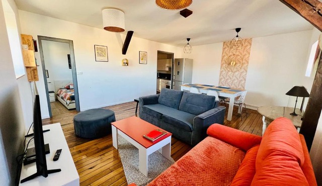 Appartement coeur centre-ville cosy et chaleureux rue Carnot