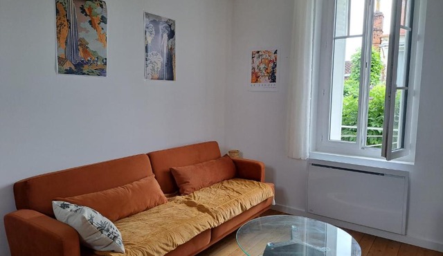 Appartement calme dans maisonnette