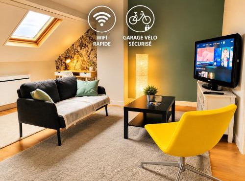 Appartement calme et spacieux, tout équipé