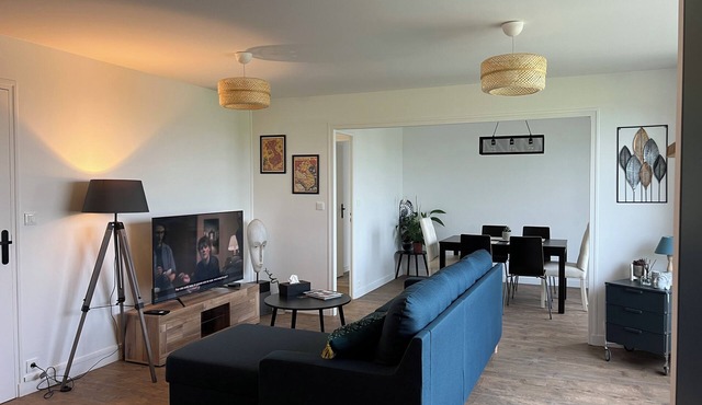 Appartement Calme et Ensoleillé Refait à Neuf, à 7 km du Mont Saint-michel