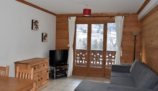 Appartement chaleureux avec balcon sud à Bozel - FR-1-464-13