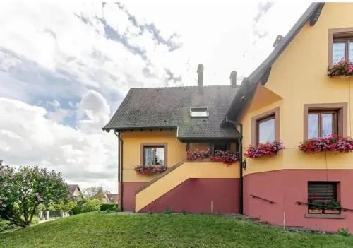 Appartement charmant à Epfig avec vue sur jardin