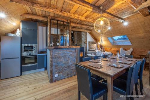 Appartement charmant à Orcières avec vue sur montagne