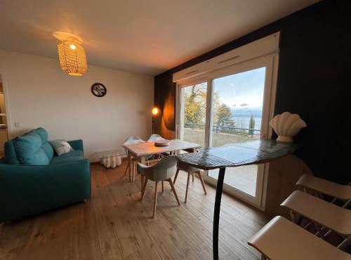 Appartement confortable avec piscine et parking à Évian-les-Bains - FR-1-498-109