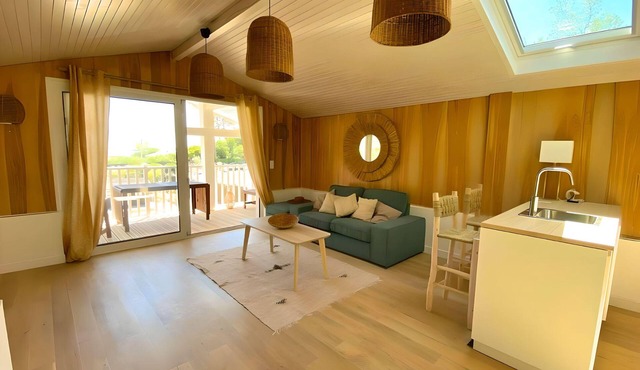 Appartement Cosy Vue Bassin Avec Grand Balcon