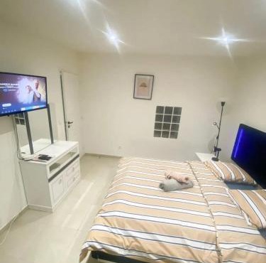 Appartement cosy à Arnouville - 34 m² avec vue jardin