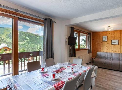 Appartement cosy 2 pièces, cabine, 5 pers, Méribel, près des pistes, animaux admis - FR-1-180-591
