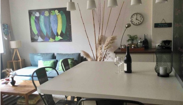 Appartement Cosy 65m2 2 Chambres 5mn Parc Tête d or 5 mn Gare Part Dieu