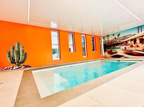 Appartement cosy ambiance Santa monica dans résidence avec piscine 4 pers 2 chambres