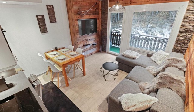 Appartement cosy au centre de la station