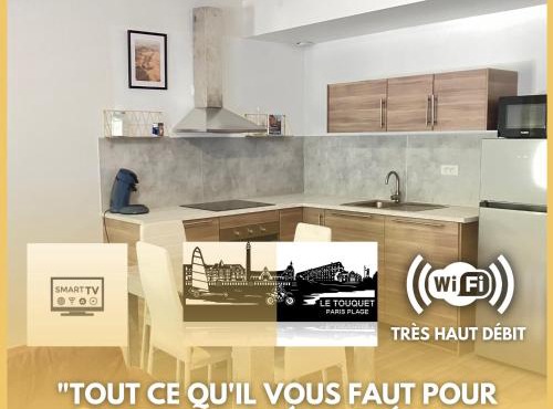 Appartement cosy aux portes du Touquet Paris Plage