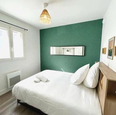Appartement cosy avec terrasse et parking, 4 pers.