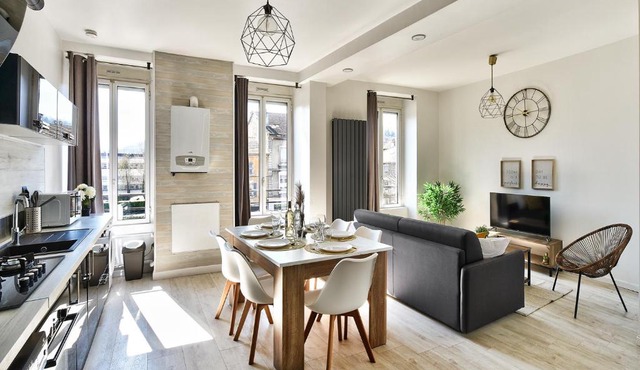 Appartement Cosy Bourgoin - Gare & Centre