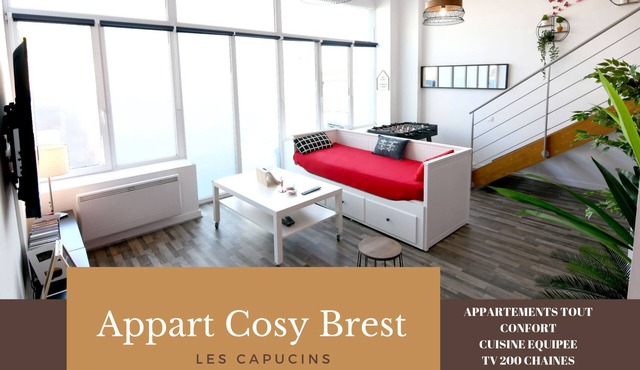 Appartement Cosy Brest Les Capucins 3