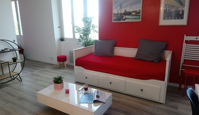 Appartement Cosy Brest Les Capucins 6 vue sur le port