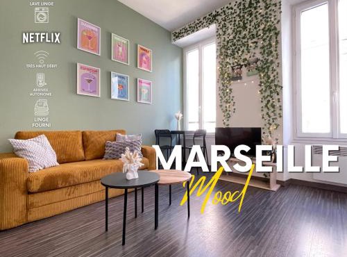 Appartement Cosy Centre ville Marseille wifi