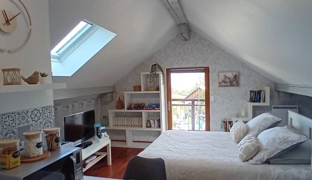 Appartement Cosy Dans Village Paisible Proche des Stations de Skis