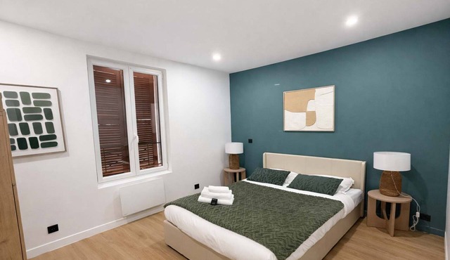 Appartement Cosy a Aubervilliers pour 4 Personnes