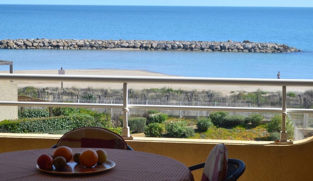 Appartement D'exception sur la Plage Avec Piscine