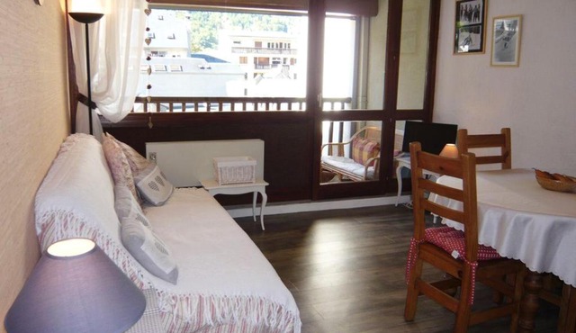 Appartement d'une chambre avec vue sur la ville terrasse amenagee et wifi a Saint Lary Soulan a 1 km des pistes
