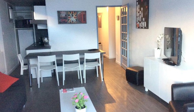 Appartement d'une chambre avec balcon amenage et wifi a Mont de Lans