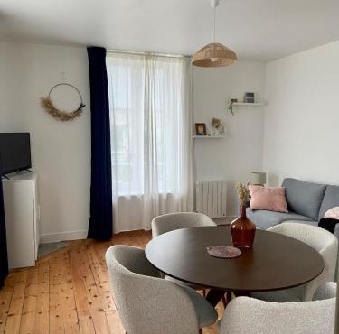 Appartement dans le centre de saint pair à 5 min de la plage