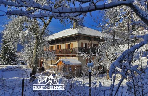 Appartement dans chalet 5 chambres 130 m2 centre village