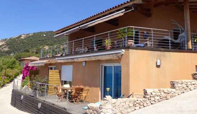 Appartement de 2 chambres a Ajaccio a 500 m de la plage avec vue sur la mer terrasse amenagee et wifi