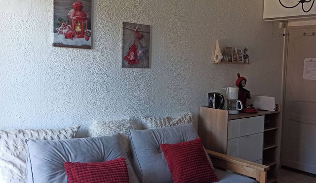 Appartement de 32 m2 Avec Grand Balcon, au Pieds des Pistes, Dans les Pyrénées