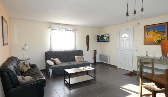 Appartement de 4 chambres avec piscine partagee terrasse et wifi a Pouillon