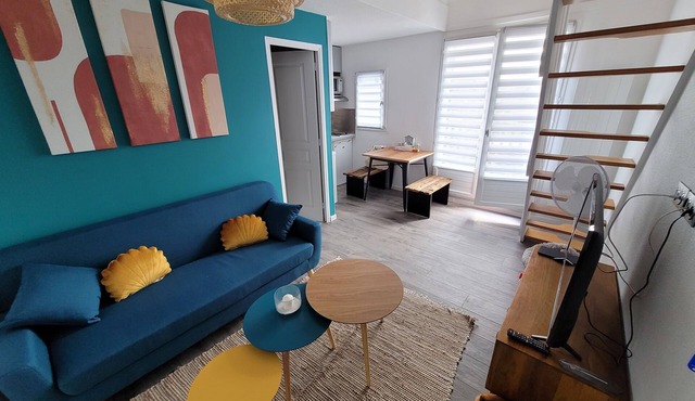 Appartement de Charme Dans Résidence Sécurisée Avec Balcon et Piscine Chauffée