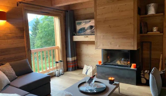 Appartement de luxe en pleine montagne à Megève