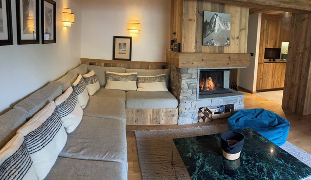 Appartement de ski, Chalet Les Martin's 1, grand confort avec cheminée !