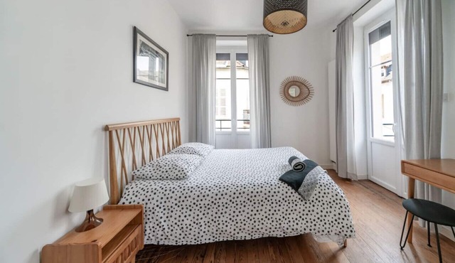 Appartement design, 3 chambres, centre ville