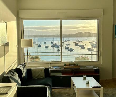 Appartement Design IX - Port du Rosmeur - Sublime Vue Mer - Parking