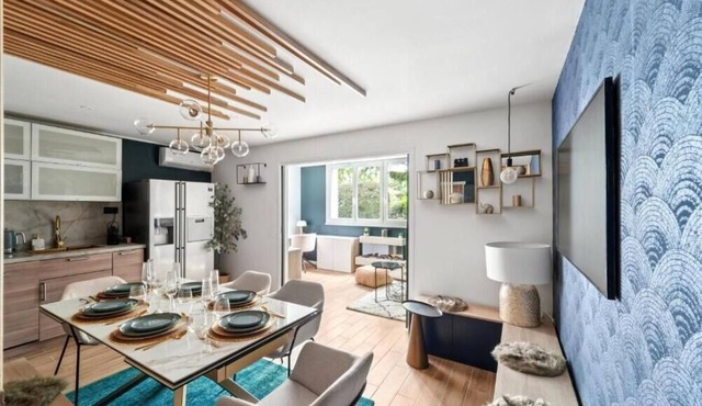 Appartement Design Porte de Paris avec parking