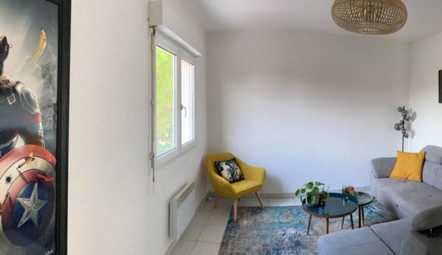 Appartement du bonheur avec parking gratuit