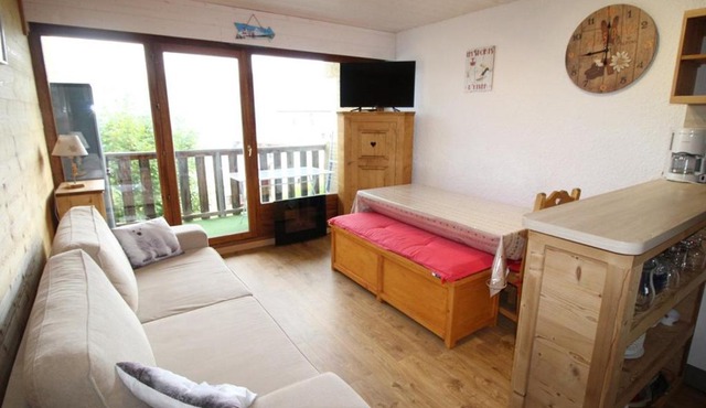 Appartement Duplex 2 pièces cabine rénové 8 couchages au pied des pistes - Auris en Oisans - FR-1-297-73