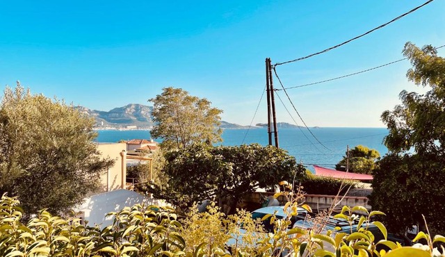 Appartement duplex avec terrasse vue mer