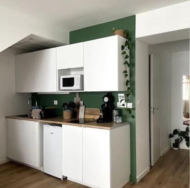 Appartement en hyper centre avec chambre en souplex