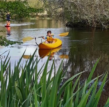 Appartement en lisière de forêt avec étang
