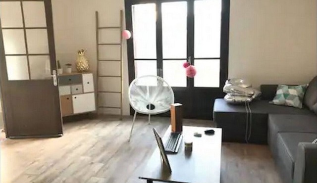Appartement F3 rez de Jardin sur Piscine Privée Dans Maison de Charme