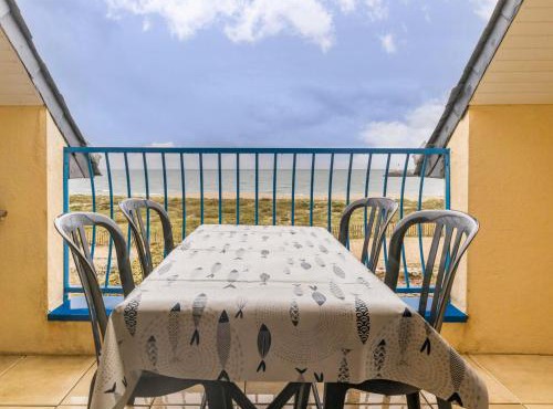 Appartement familial avec parking, balcon vue mer, proche plages - FR-1-306-959